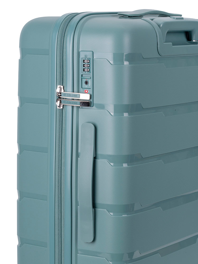 Cellini Rapido Medium 4 Wheel Trolley | Blue