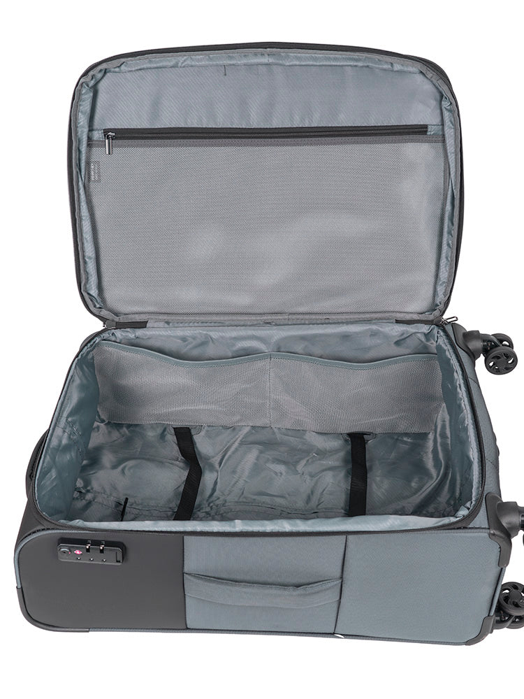 Voyager On The Go Medium 4 Wheel Trolley Case | Sage