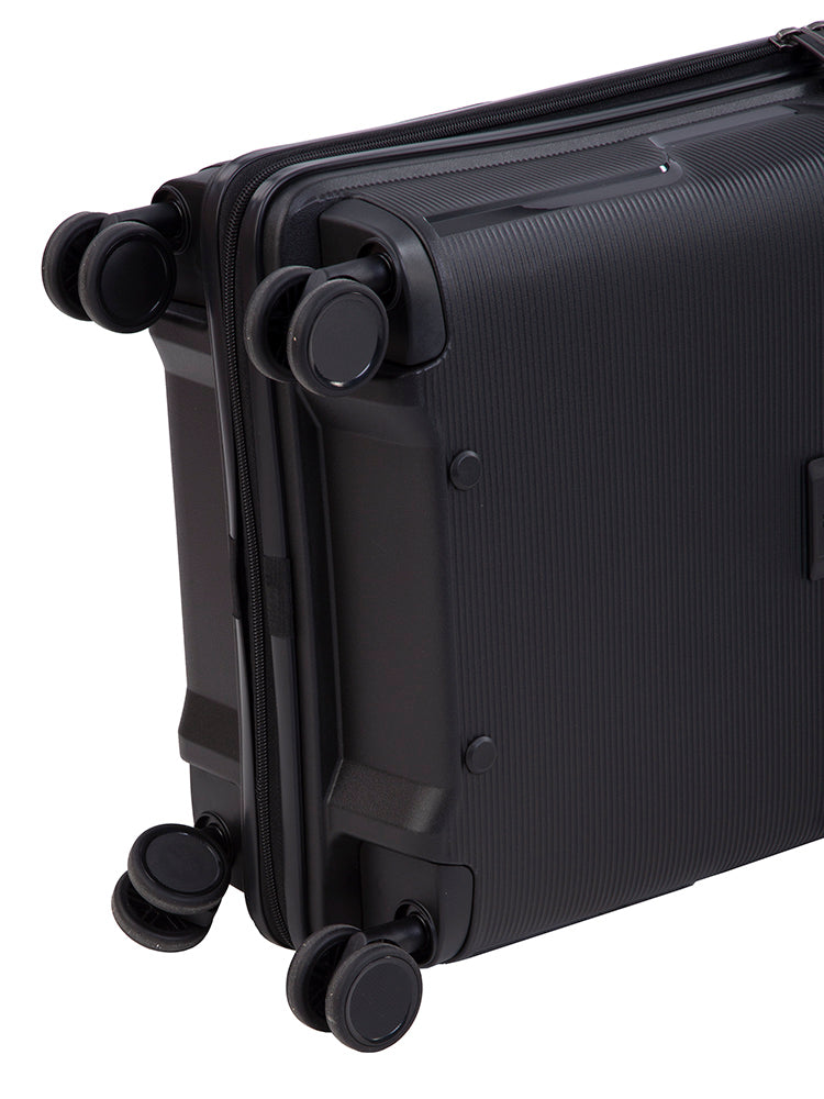 Polo Eco Horizon 4 Wheel Carry On Trolley | Black