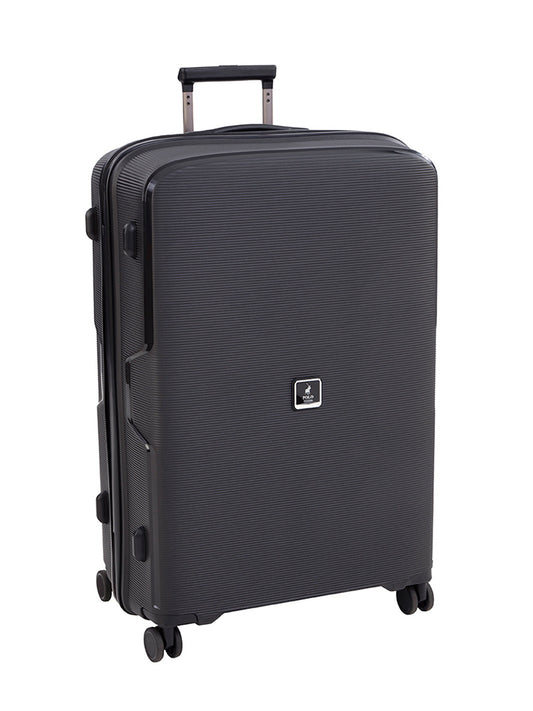 Polo Eco Horizon Large 4 Wheel Trolley Case | Black
