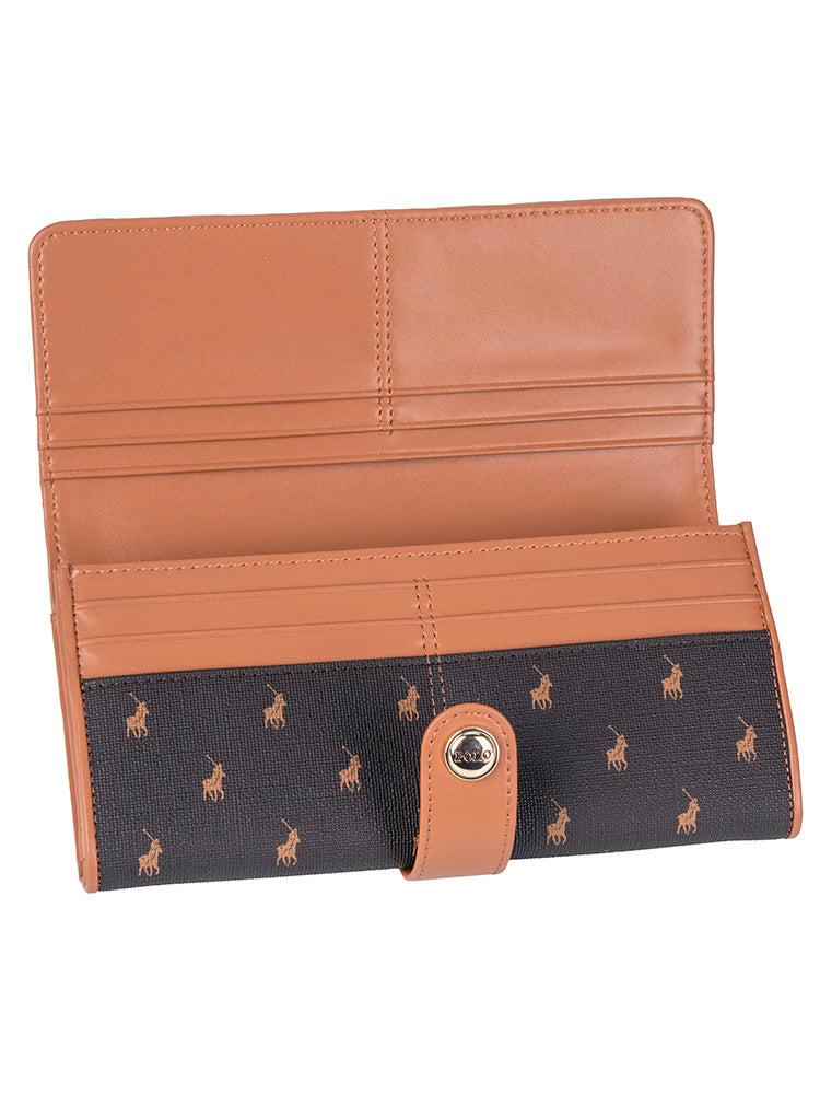 Polo Chalbi Clutch Purse | Brown