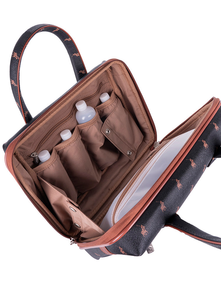 Polo Double Pack Beauty Case | Black