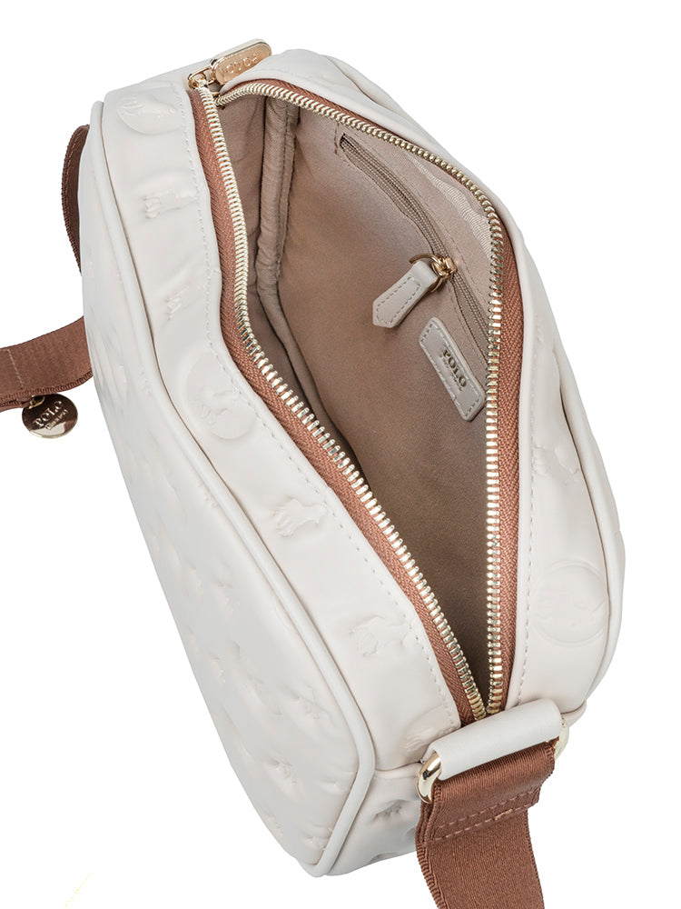 Polo Luna Camera Bag | Ecru