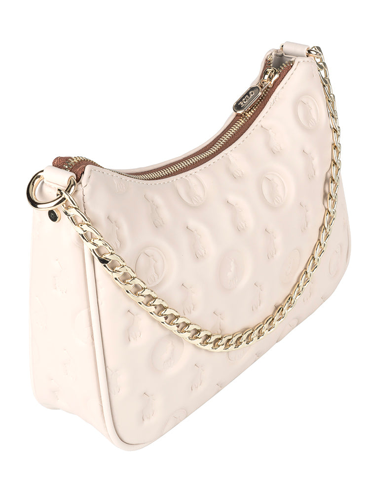 Polo Luna Small Sling | Ecru