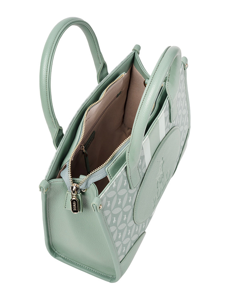 Polo Porter Small Shopper | Matcha