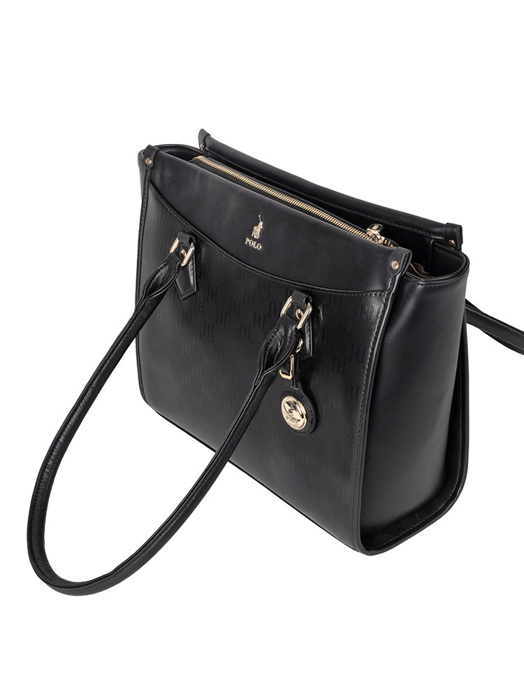 Polo Savoy Tote | Black