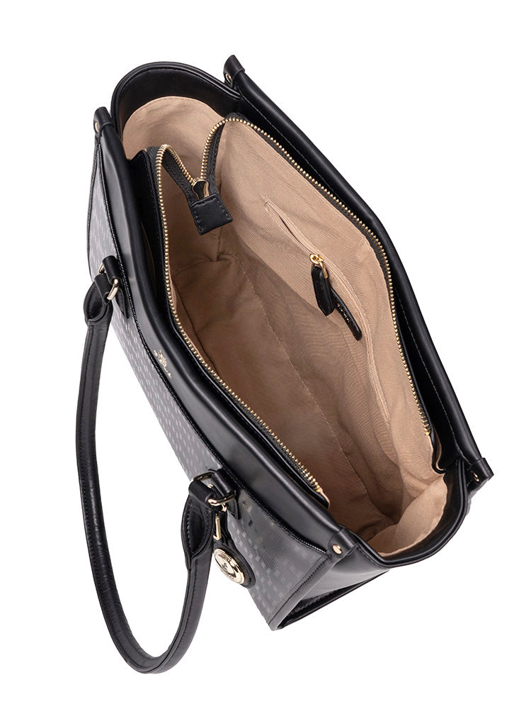 Polo Savoy Tote | Black
