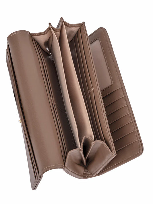 Polo Lyon Trifold Purse | Taupe