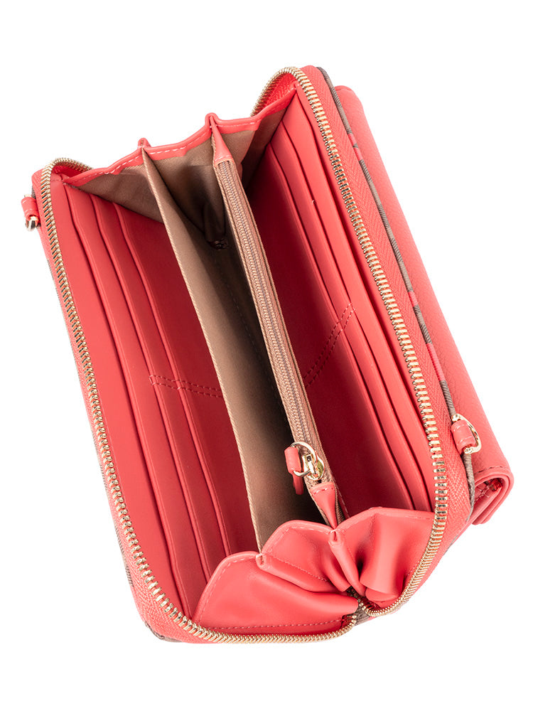Polo Meadow Phone Sling | Coral