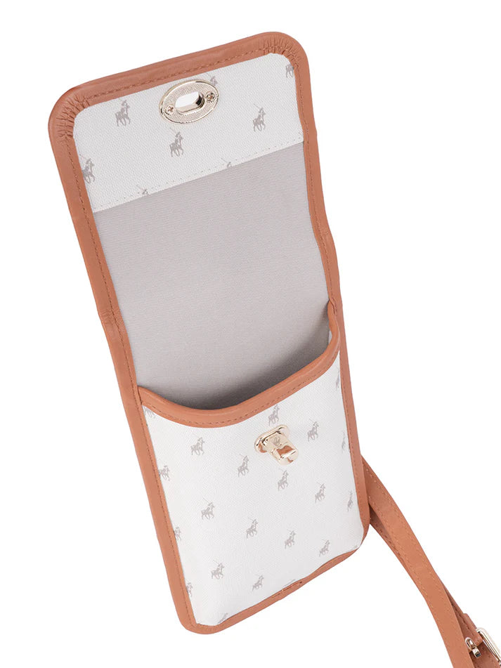 Polo Kelsey Phone Pouch Sling | Brown