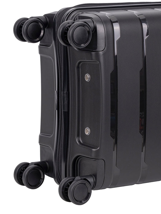 Cellini Rapido 4 Wheel 55cm Luggage Trolley | Black
