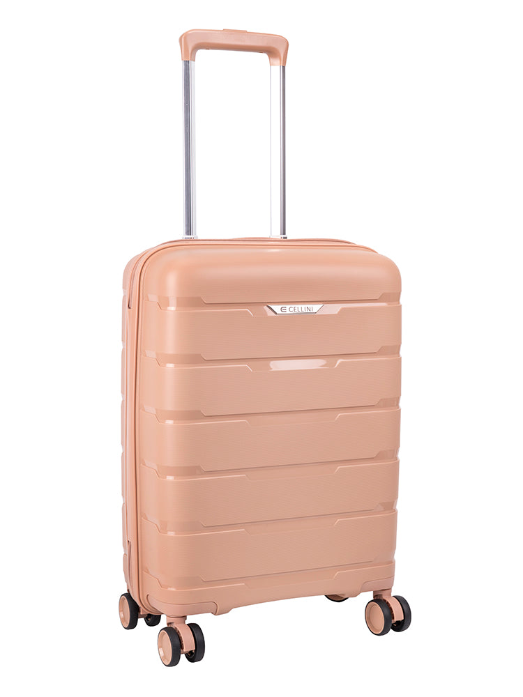 Cellini Rapido 4 Wheel Carry On Trolley | Beige