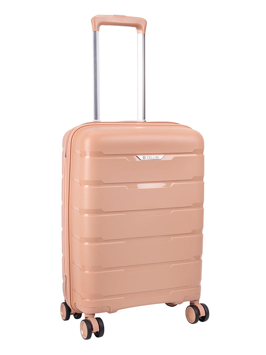 Cellini Rapido 4 Wheel Carry On Trolley | Beige