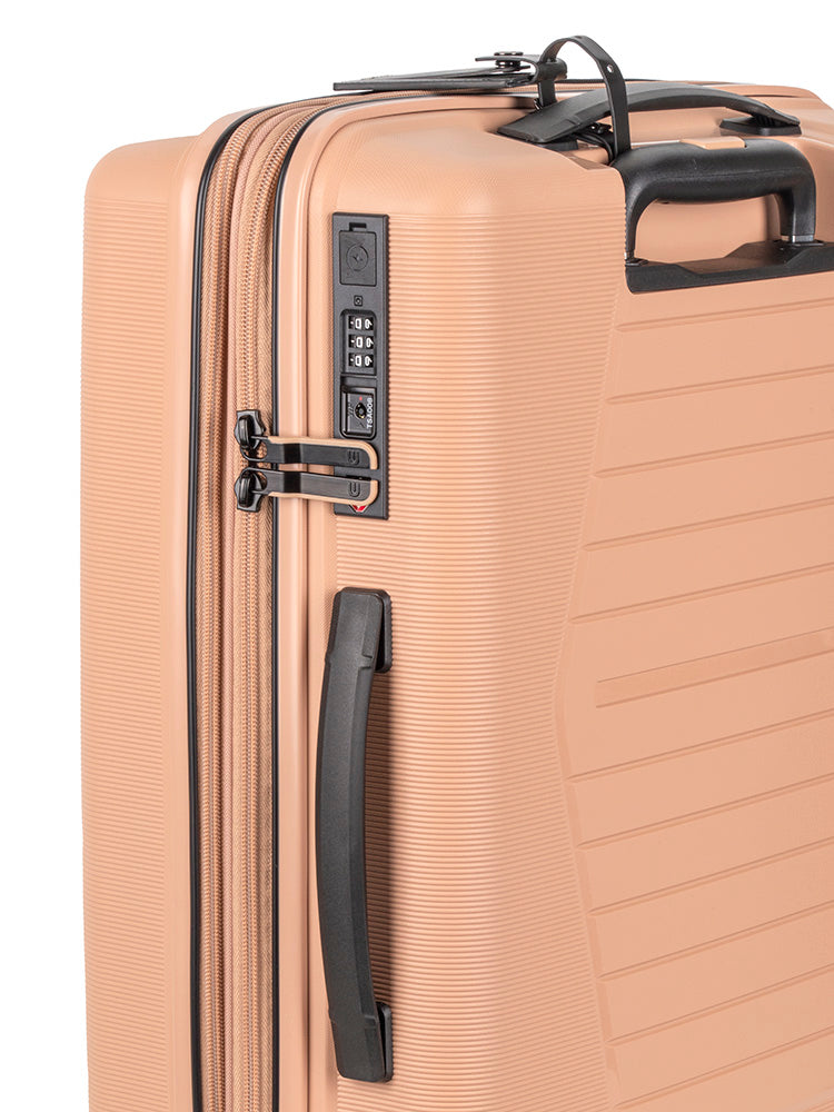 Cellini Starlite 4 Wheel Carry On Trolley | Cinnamon