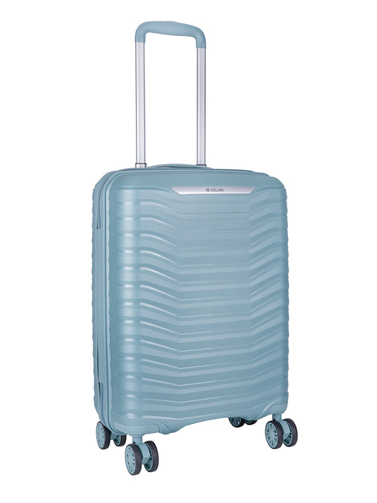 Cellini Aerotech 4 Wheel Trolley Carry On | Green