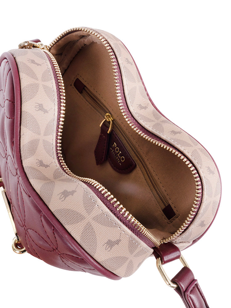 Polo Madison Heart Sling | Garnet
