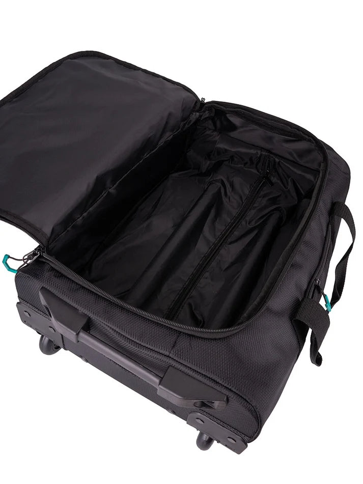 Voyager Trek 2-Wheel Carry-On Trolley Duffel | Black