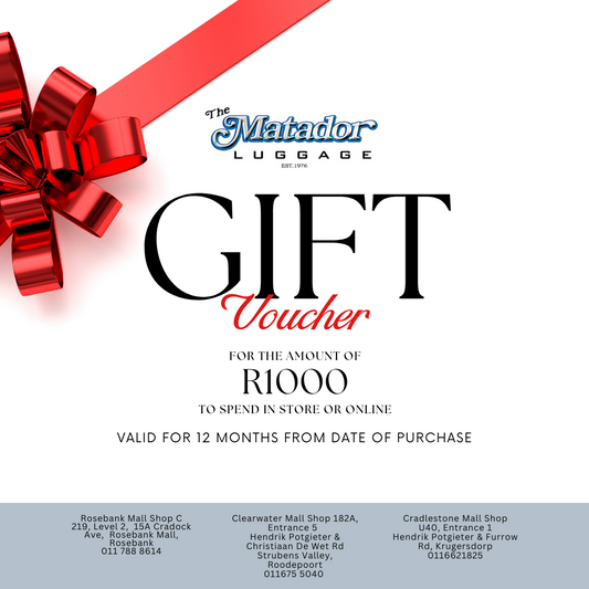 The Matador Luggage | Gift Card