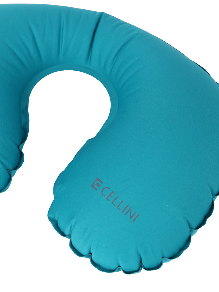 Cellini Accessories Inflatable Travel Pillow | Teal
