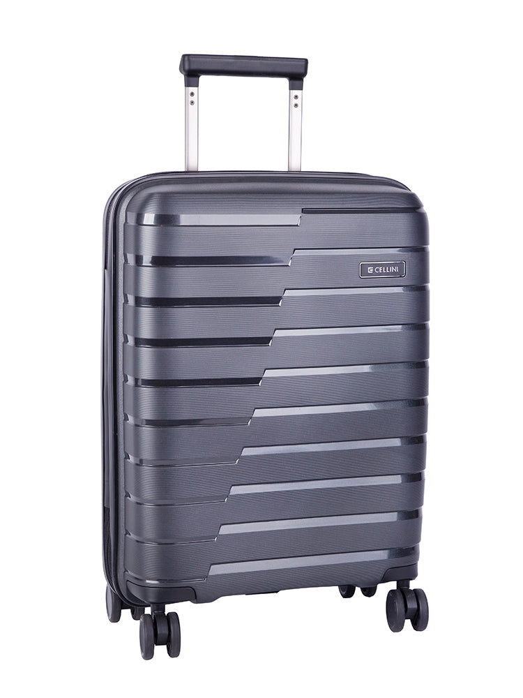 Cellini | Microlite 530mm 4 Wheel Carry On Trolley | Charcoal