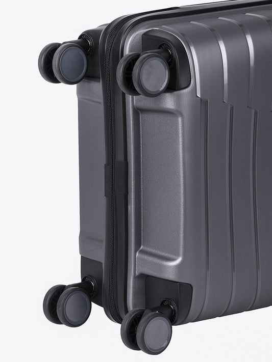 Cellini | Microlite  4 Wheel Carry On Trolley | Grey