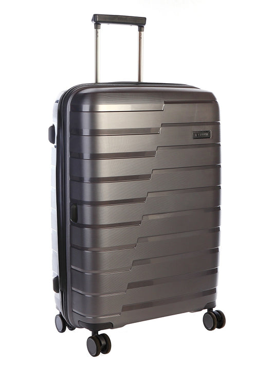 Cellini Microlite Medium 4 Wheel Trolley Case | Grey