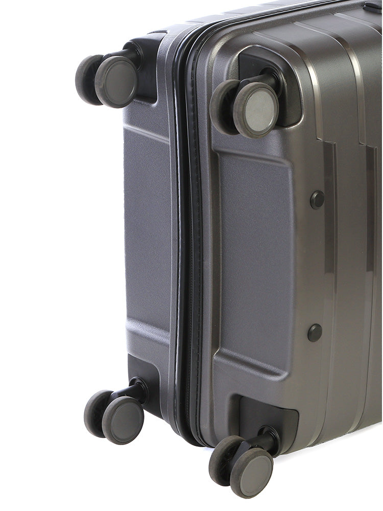 Cellini Microlite Medium 4 Wheel Trolley Case | Grey