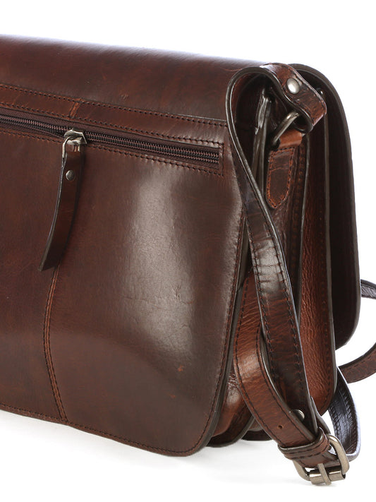 Cellini Woodbridge Large Flapover Handbag