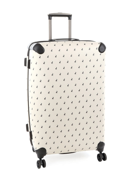 Polo I Double Pack 4 Wheel Large Trolley Case I Beige