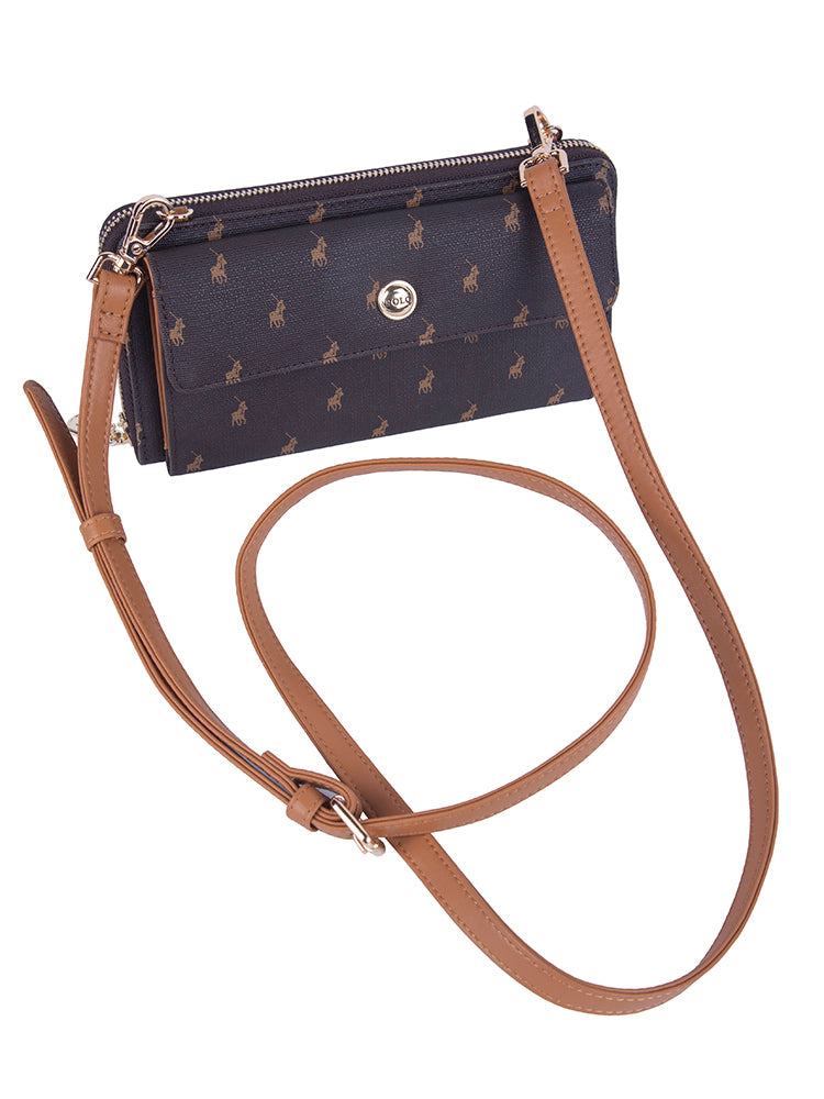Polo New Iconic Phone Sling | Brown