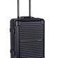 Cellini Aluminium 4-Wheel Carry On Trolley Case | Black