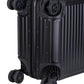 Cellini Aluminium 4-Wheel Carry On Trolley Case | Black
