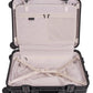 Cellini Aluminium 4-Wheel Carry On Trolley Case | Black