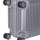 Cellini Aluminium 4-Wheel Carry On Trolley Case | Silver