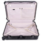 Cellini Aluminium Medium 4-Wheel Trolley Case | Black