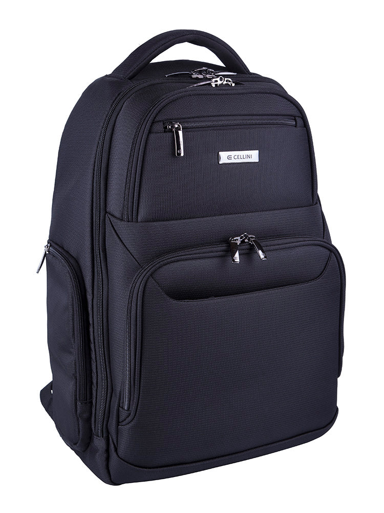 Cellini Optima Multi-Pocket Backpack |  Black