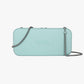 Fenn Wallet Aqua Silver Zip Silver Chain | Aqua
