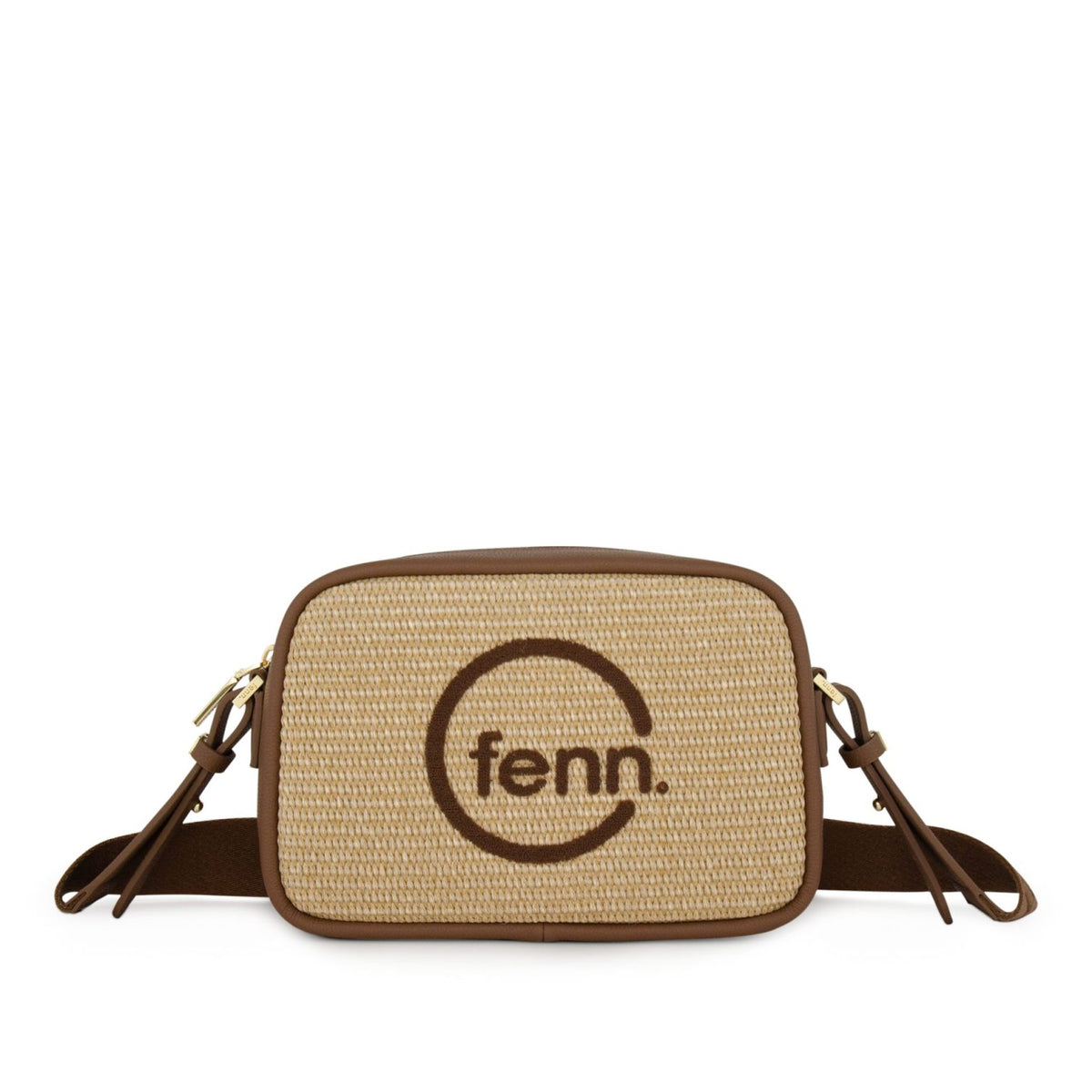 Fenn Weave Cross Body | Wood Coffee