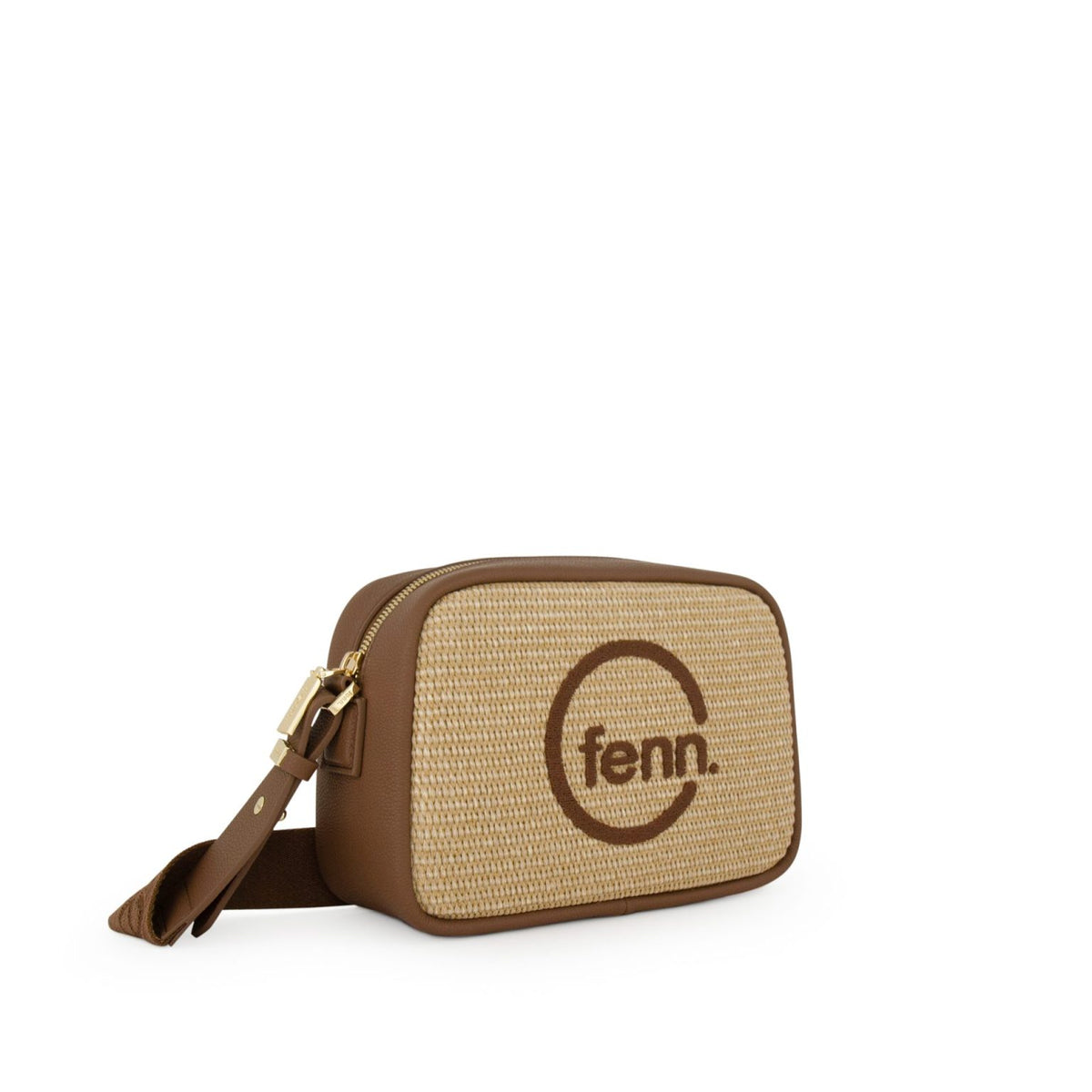 Fenn Weave Cross Body | Wood Coffee