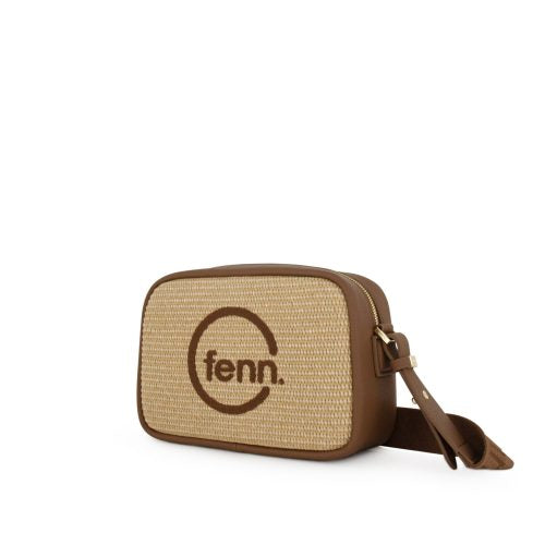 Fenn Weave Cross Body | Wood Coffee