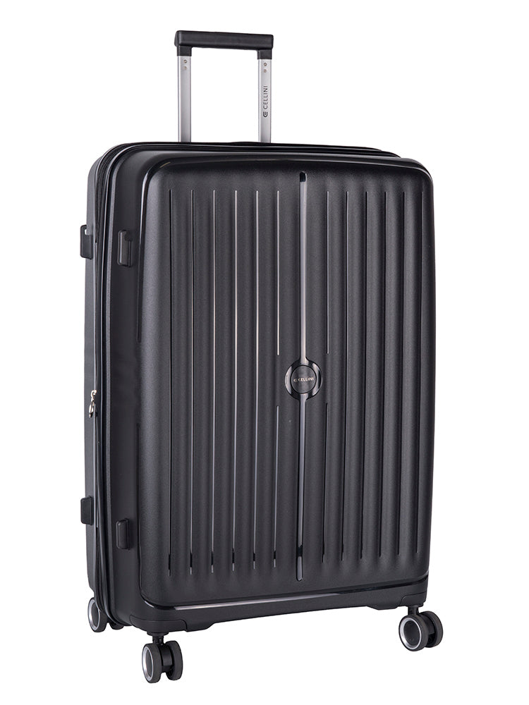 Cellini Rapido Large 4 Wheel Trolley | Black