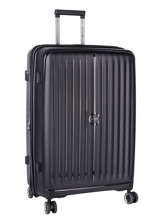 Cellini Rapido Large 4 Wheel Trolley | Black