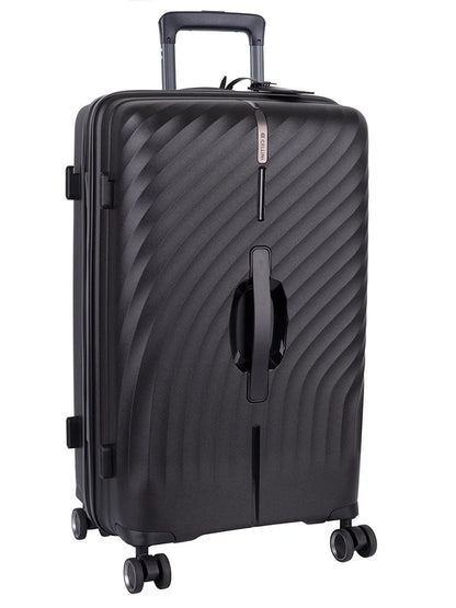 Cellini Xpedition Medium 4 Wheel Trolley Trunk | Black