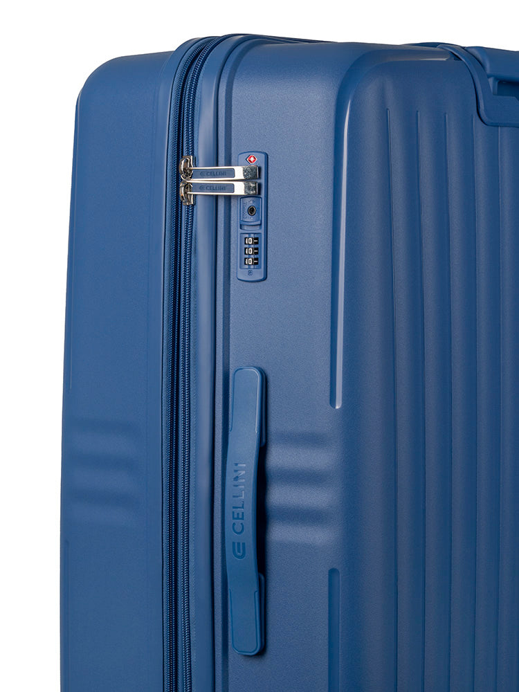 Cellini Rapido Large 4 Wheel Trolley | Blue