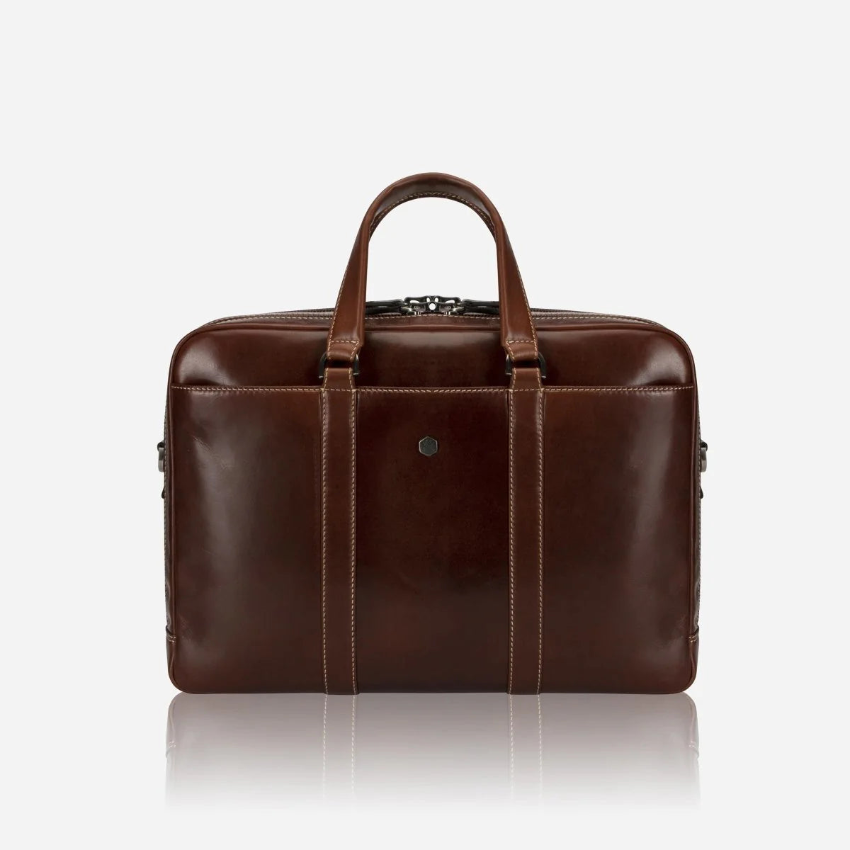 Jekyll & Hide Laptop Briefcase | Mocha