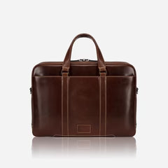 Jekyll & Hide Laptop Briefcase | Mocha