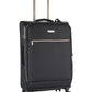 Cellini Allure Medium 4 Wheel Trolley | Black