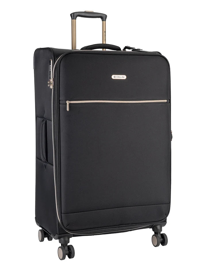 Cellini Allure Large 4 Wheel Trolley | Black