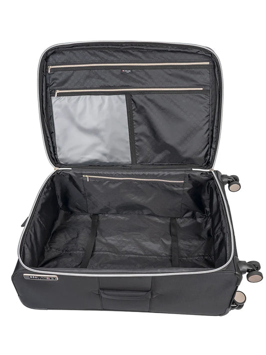 Cellini Allure Large 4 Wheel Trolley | Black