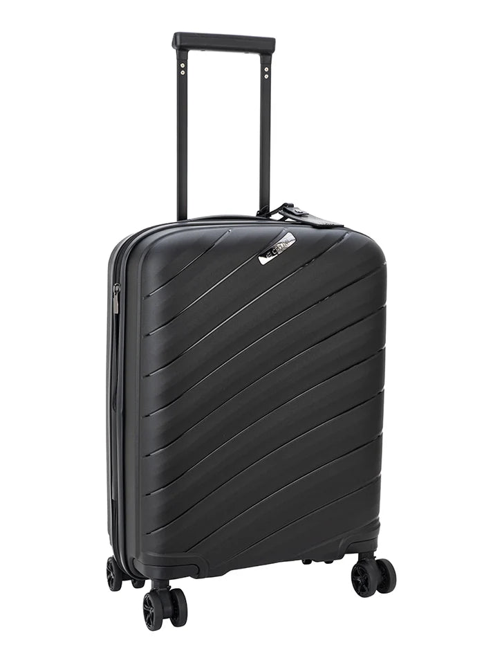Cellini Pulse Carry On 4-Wheel Trolley Case | Black